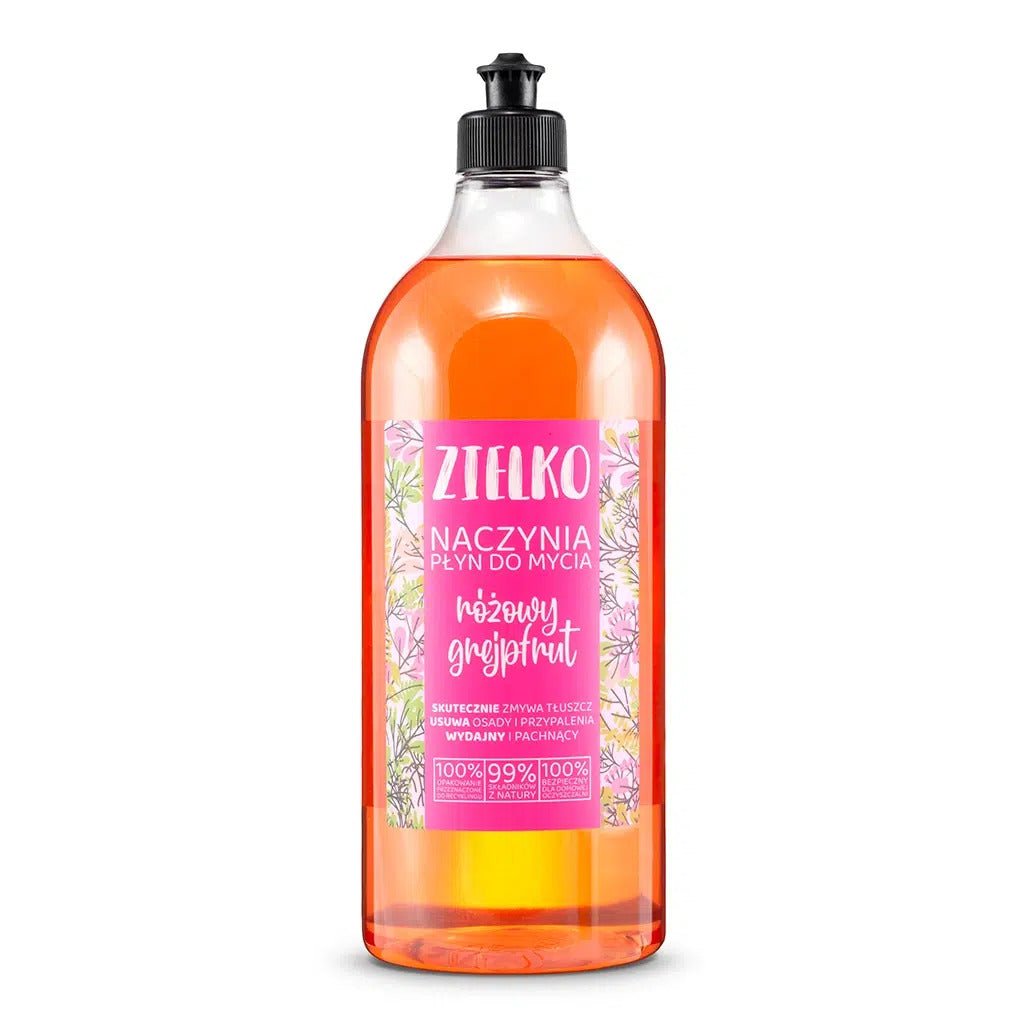 Zielko Dishwashing liquid PINK GRAPEFRUIT 1L - Zielko - Vesa Beauty