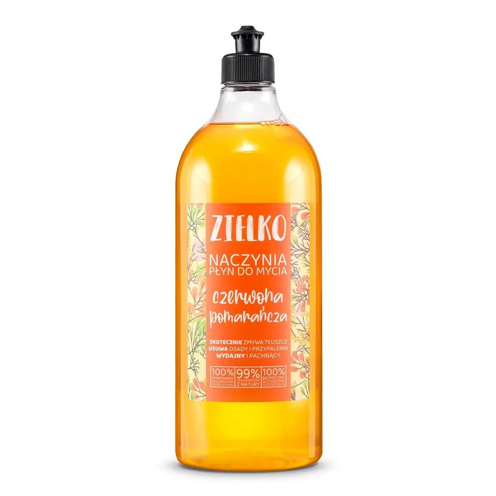 Zielko Dishwashing liquid RED ORANGE 1L - Zielko - Vesa Beauty